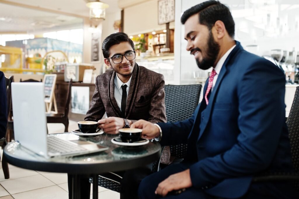 Relationship Manager meeting a partner